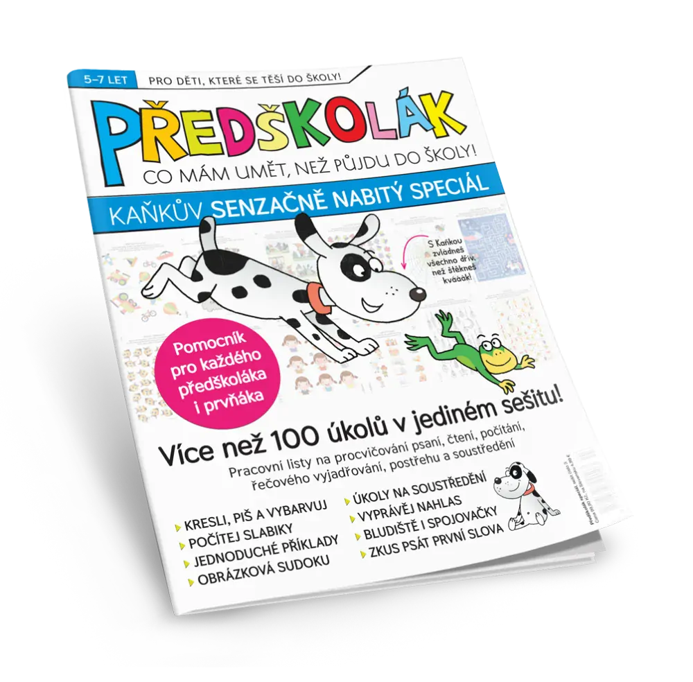 Předškolák – Kaňkův senzačně nabitý speciál (modrý)