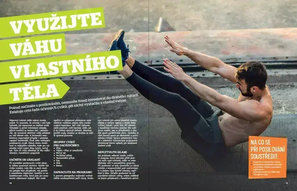 Komplet: Anatomie + Cvičení + Posilování