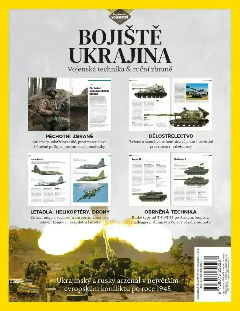 Bojiště Ukrajina – Vojenská technika & ruční zbraně