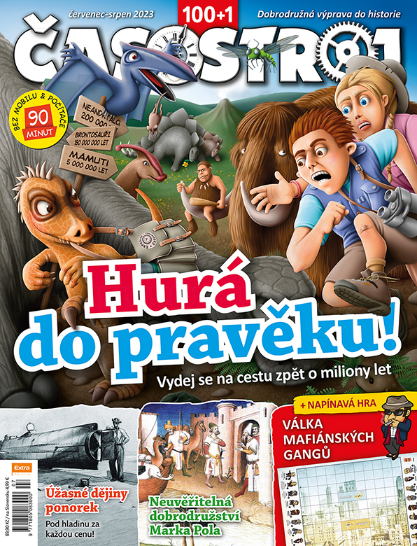 Časostroj 7-8/2023 - Hurá do pravěku!