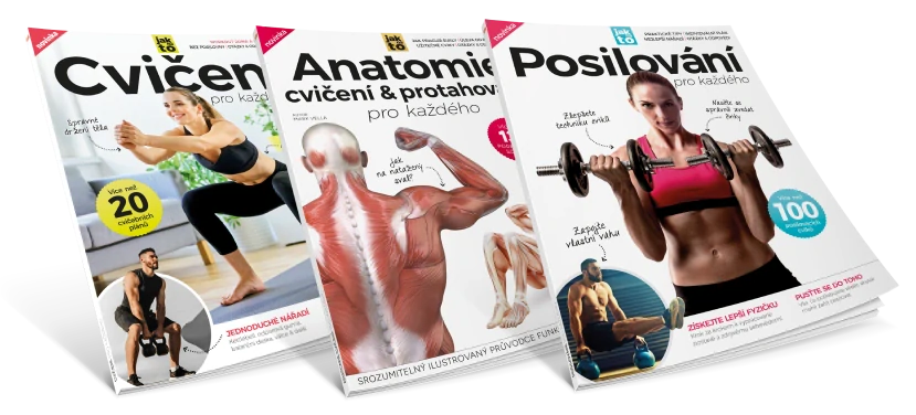 Komplet: Anatomie + Cvičení + Posilování