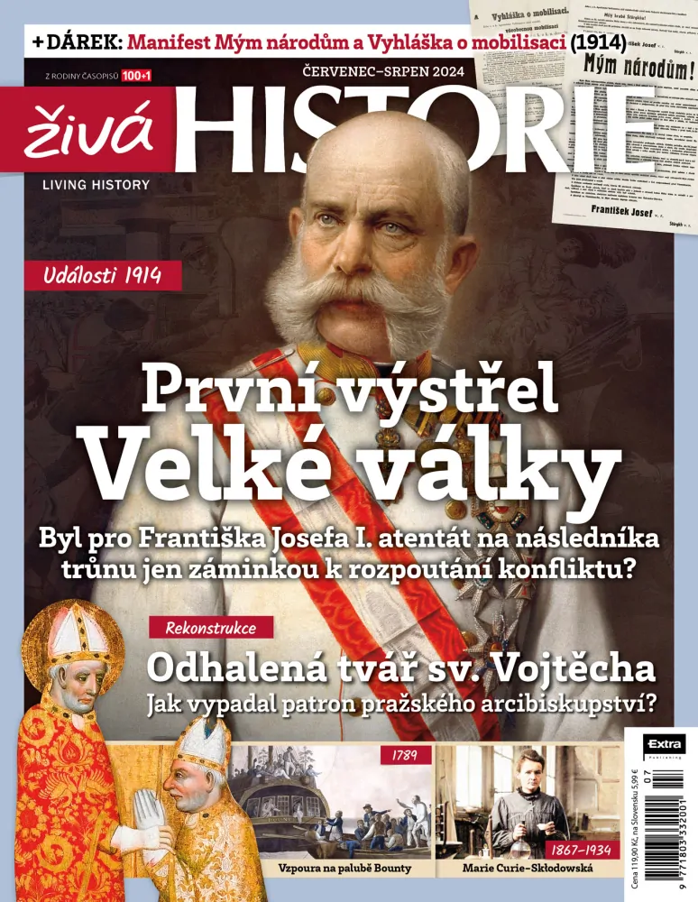 Živá historie 7-8/2024 - První výstřel Velké války