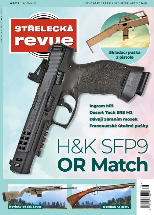 STŘELECKÁ revue 6/2024 – H&K SFP9 OR Match