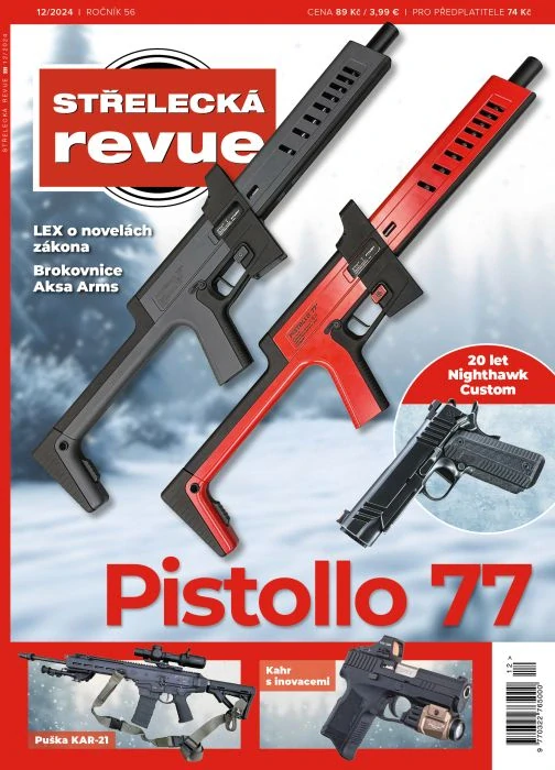 STŘELECKÁ revue 12/2024 – Pistollo 77
