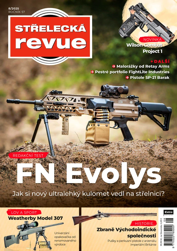 STŘELECKÁ revue 8/2025 - FN Evolys