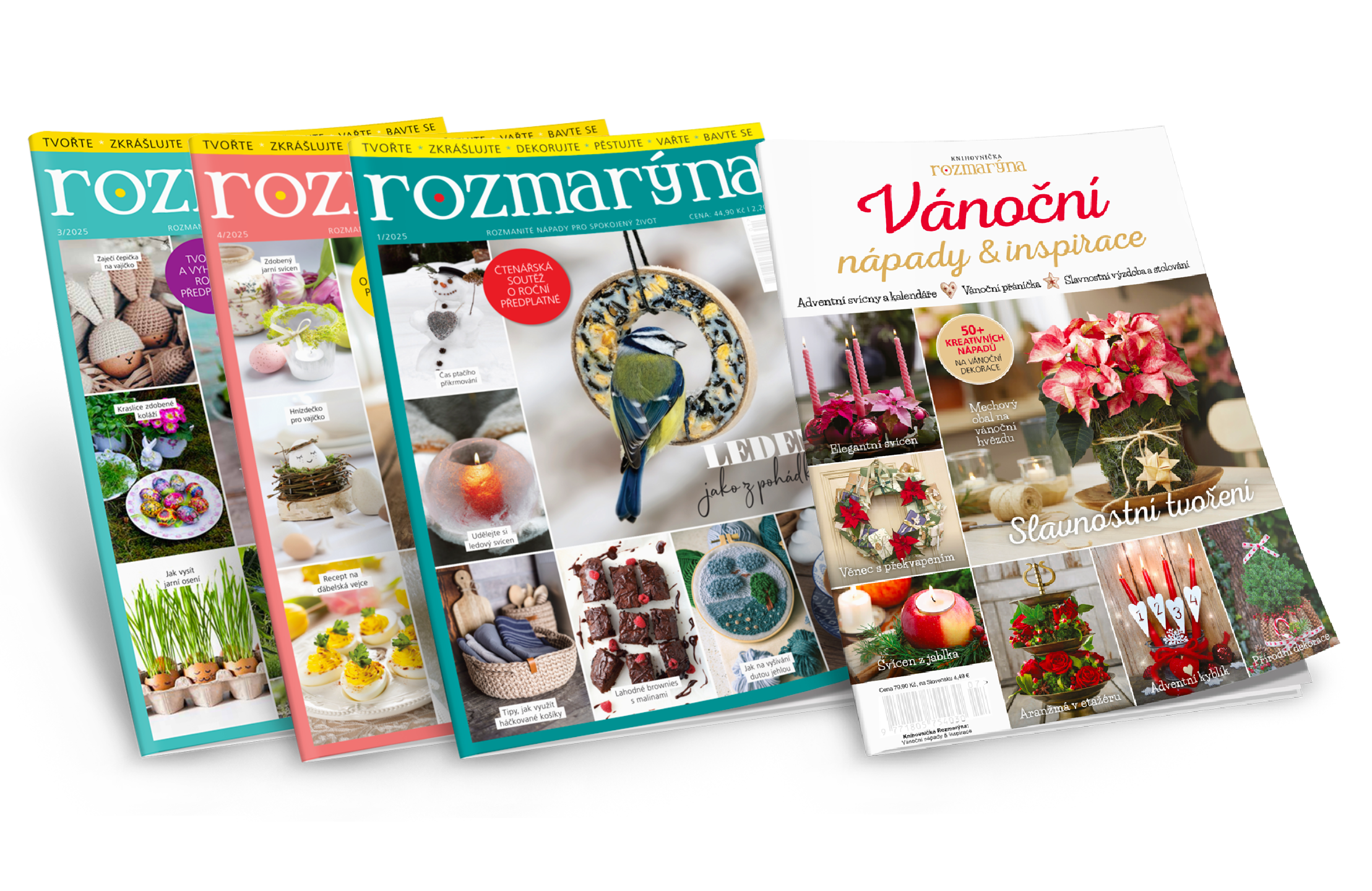 Rozmarýna - Zimní předplatné (od č. 11/2026) + Vánoční