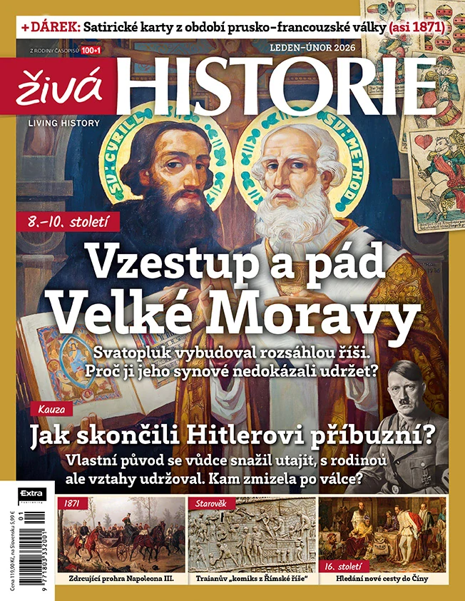 Živá historie 1-2/2026 - Vzestup a pád Velké Moravy