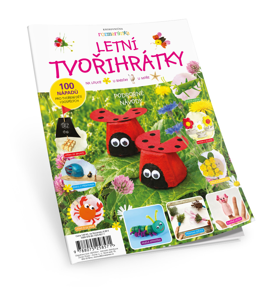 Rozmarýnka knihovnička - TVOŘIHRÁTKY - Předplatné na rok (od č. 2/2026)