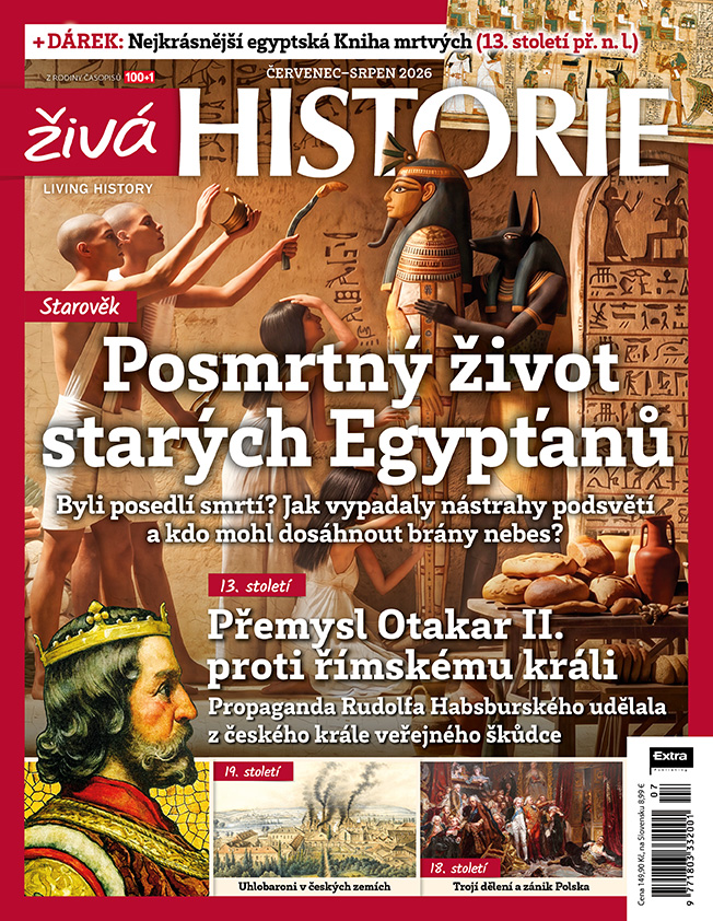 Živá historie 7-8/2026 - Posmrtný život starých Egypťanů