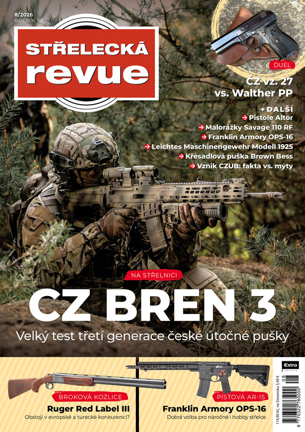 STŘELECKÁ revue 8/2026 - CZ BREN 3
