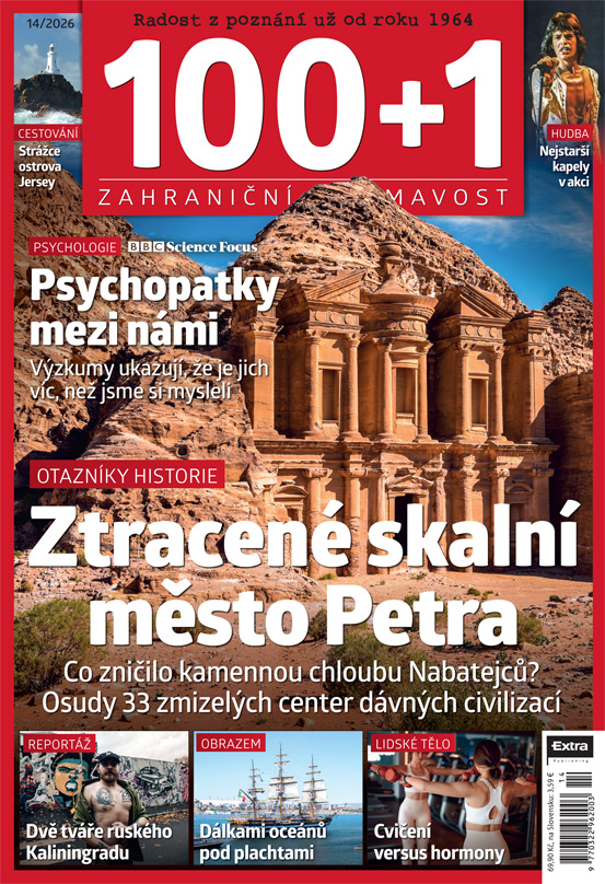 100+1 zahraniční zajímavost 14/2026 - Ztracené skalní město Petra + KŘÍŽOVKY