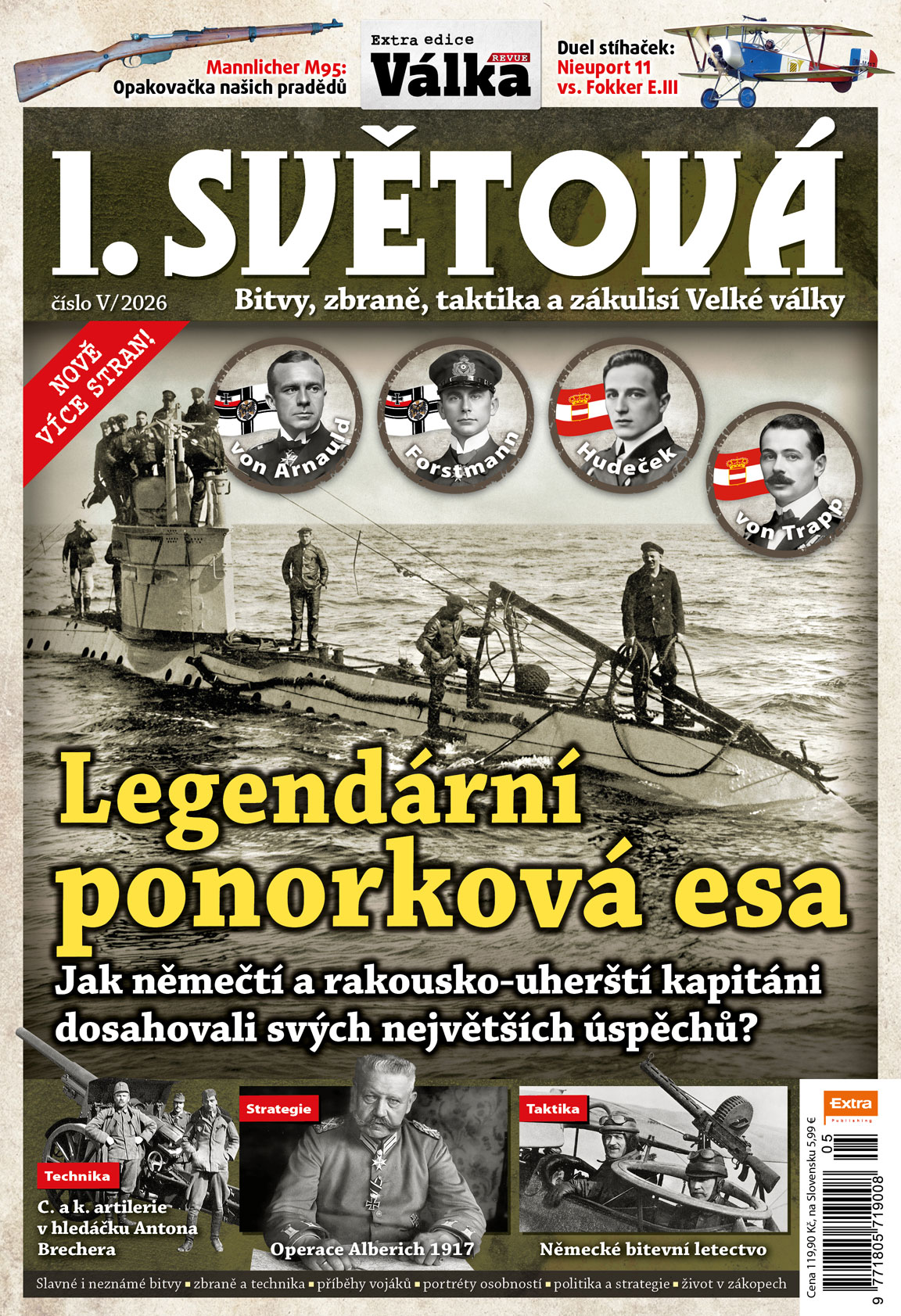 I. světová 5/2026 - Legendární ponorková esa