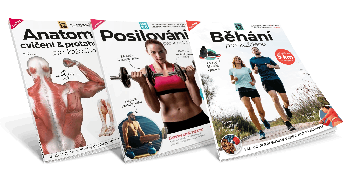 Komplet: Anatomie + Posilování + Běhání