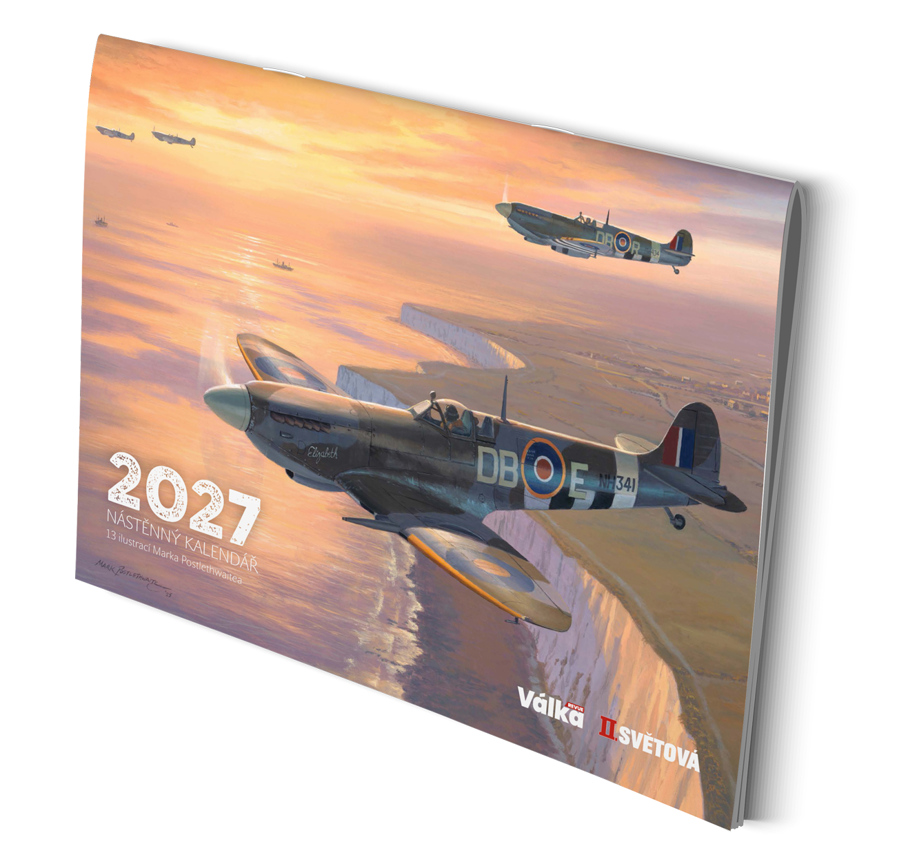 Nástěnný kalendář na rok 2027 (Military)