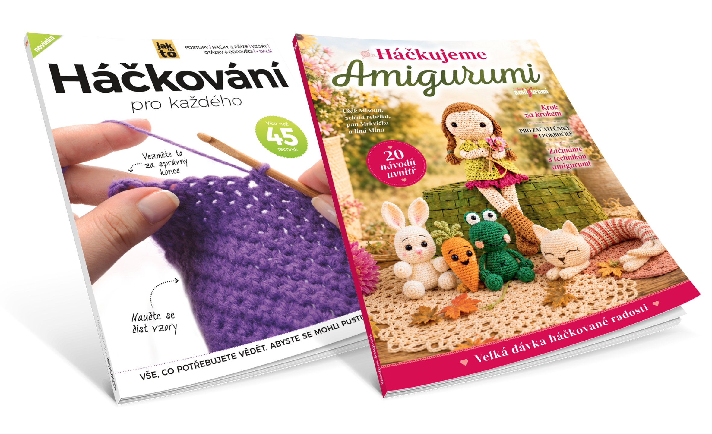 Komplet: Háčkujeme Amigurumi & Háčkování pro každého