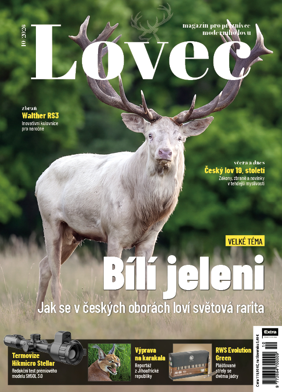 Lovec 10/2026 - Bílí jeleni