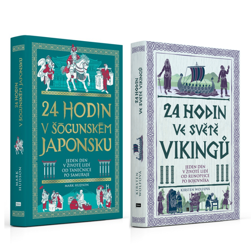 Komplet: 24 hodin v šogúnském Japonsku a 24 hodin ve světě vikingů