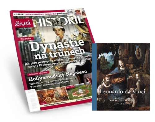 Živá historie - Předplatné na 2 roky s knihou Leonardo da Vinci (od č. 11/2026)