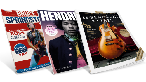 Komplet: Legendární kytary + Jimi Hendrix + Bruce Springsteen