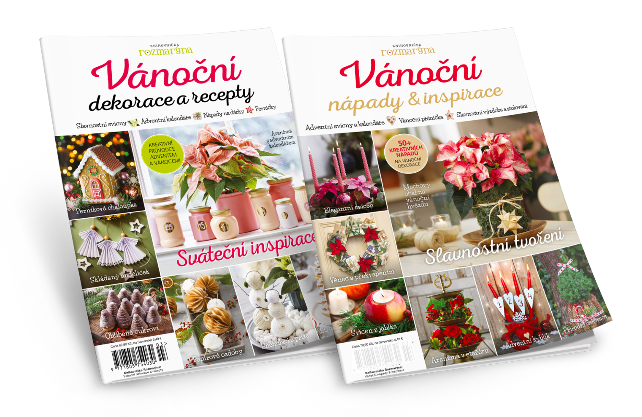 Knihovnička Rozmarýna - Vánoční nápady + Vánoční dekorace