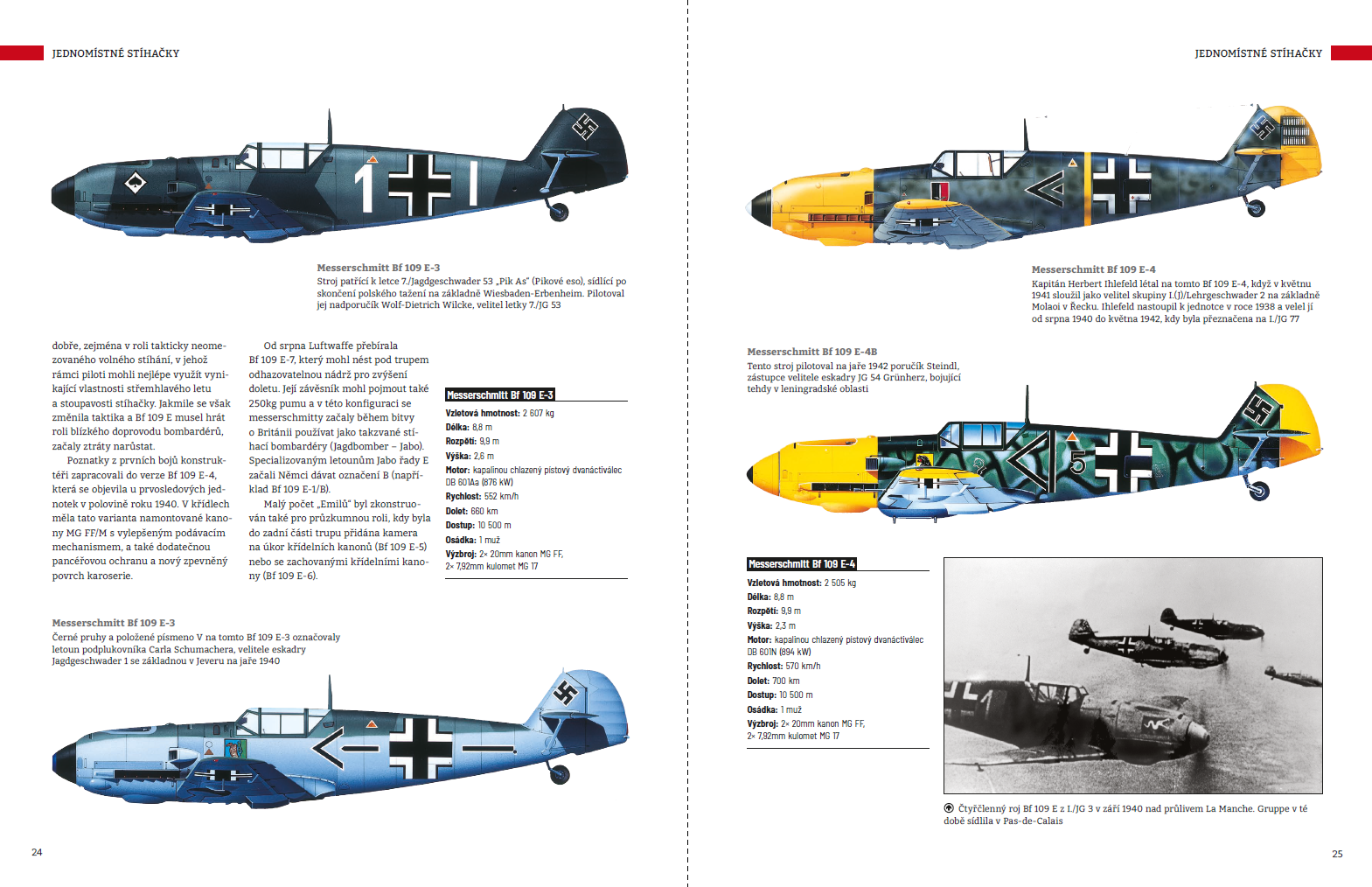 Německé stíhačky 2. světové války