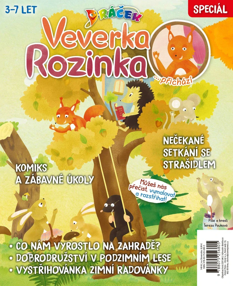 Veverka Rozinka 1+2+3
