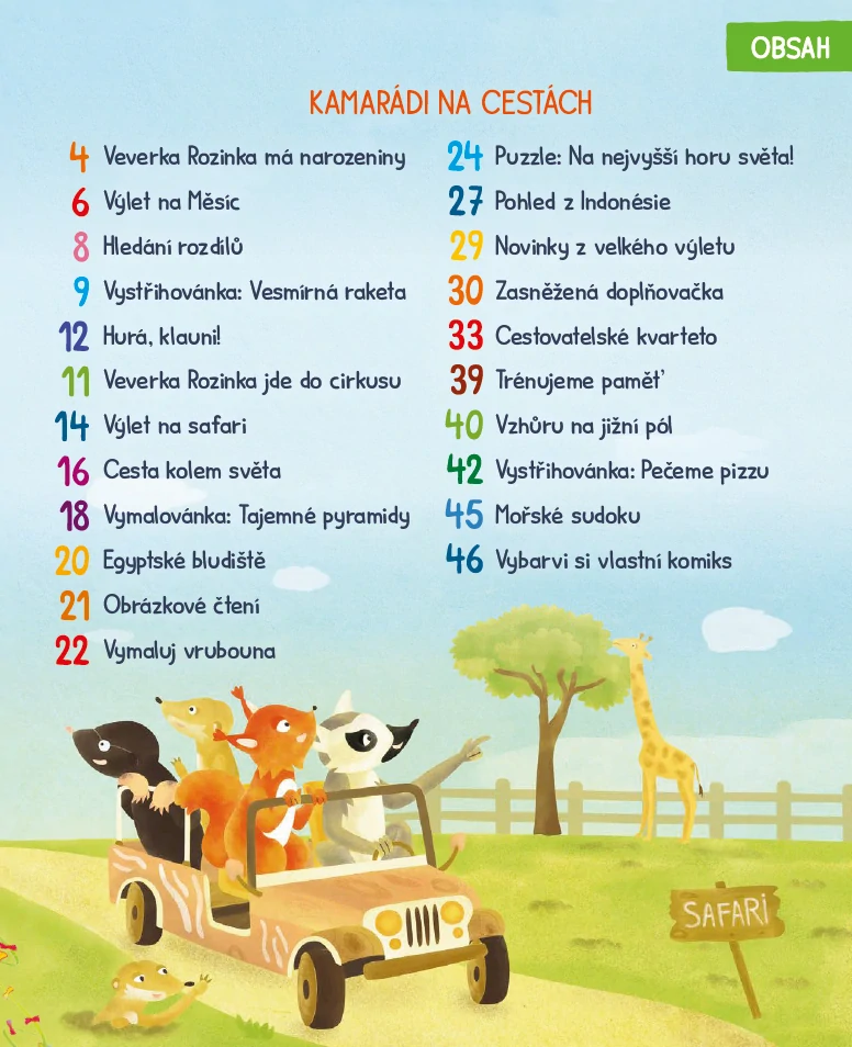 Veverka Rozinka - na cestách (3)