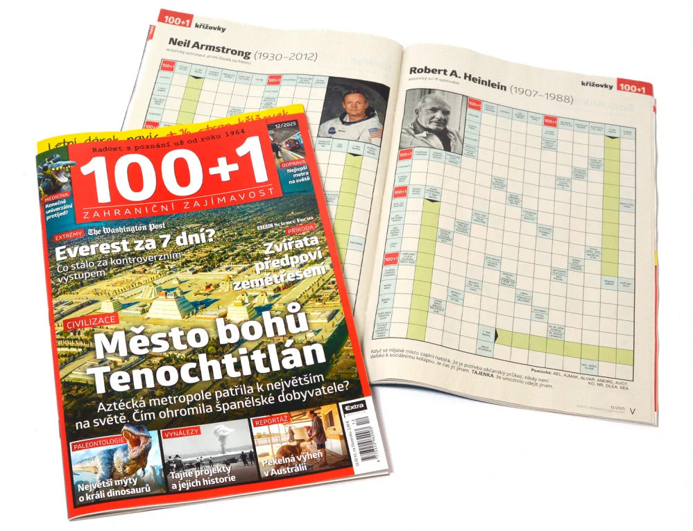 100+1 zahraniční zajímavost 12/2025 + křížovky