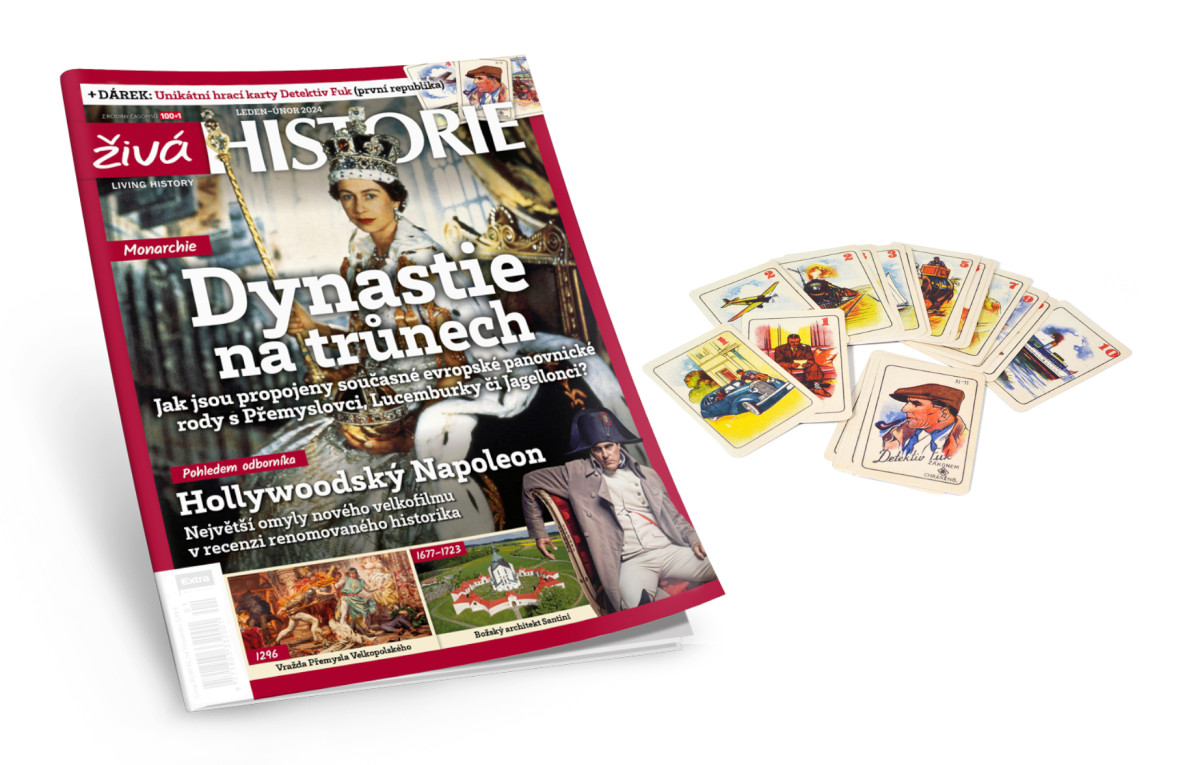 Živá historie 1-2/2024 - Dynastie na trůnech + karty