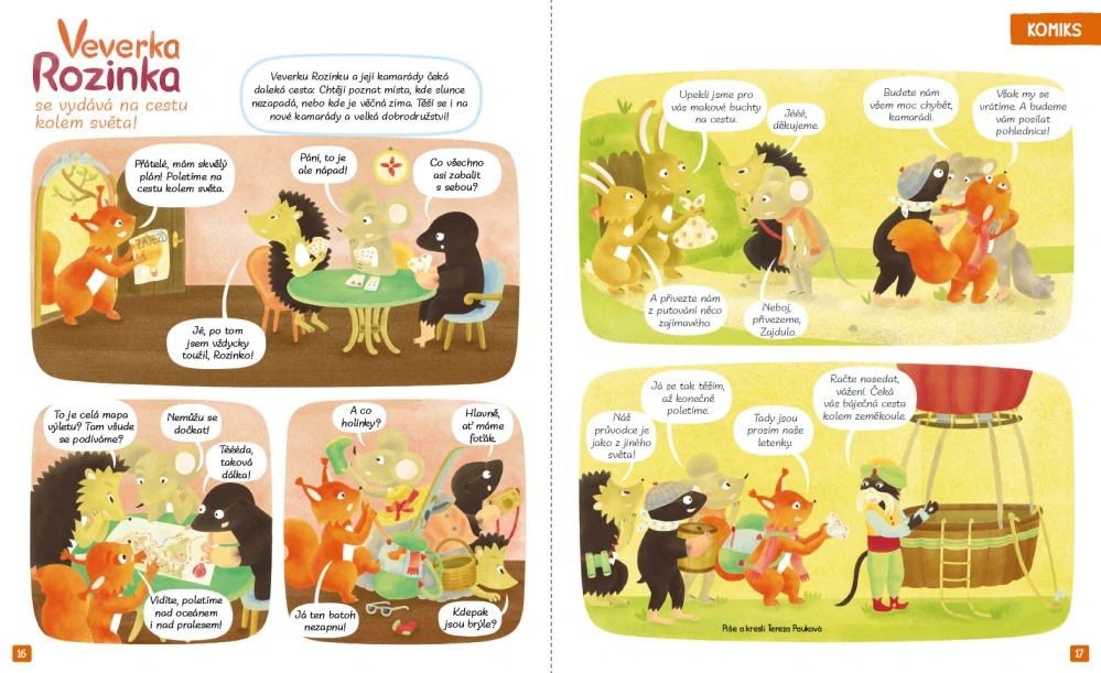 Veverka Rozinka - na cestách (3)