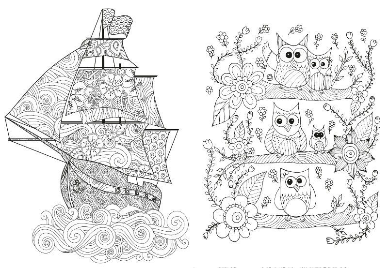 Protistresové Vymalovánky č. 9