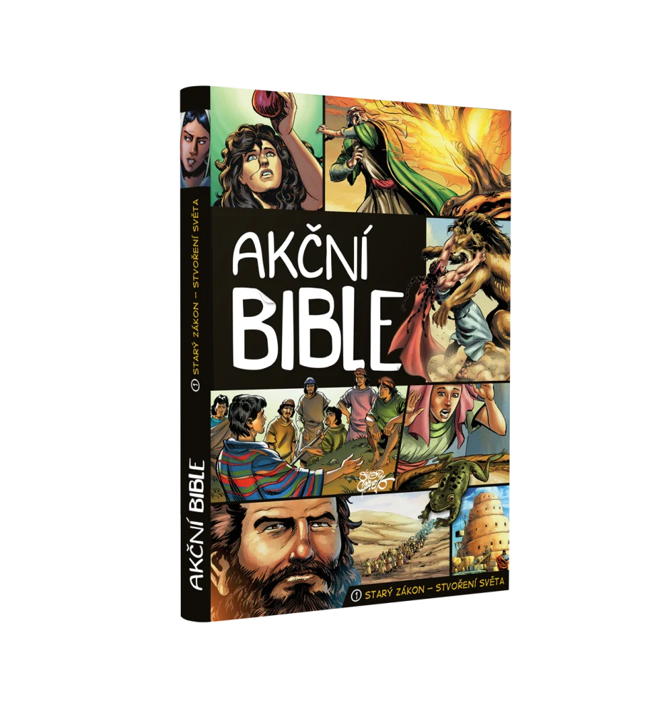 Komplet Akční Bible: Starý + Nový zákon v dárkovém boxu