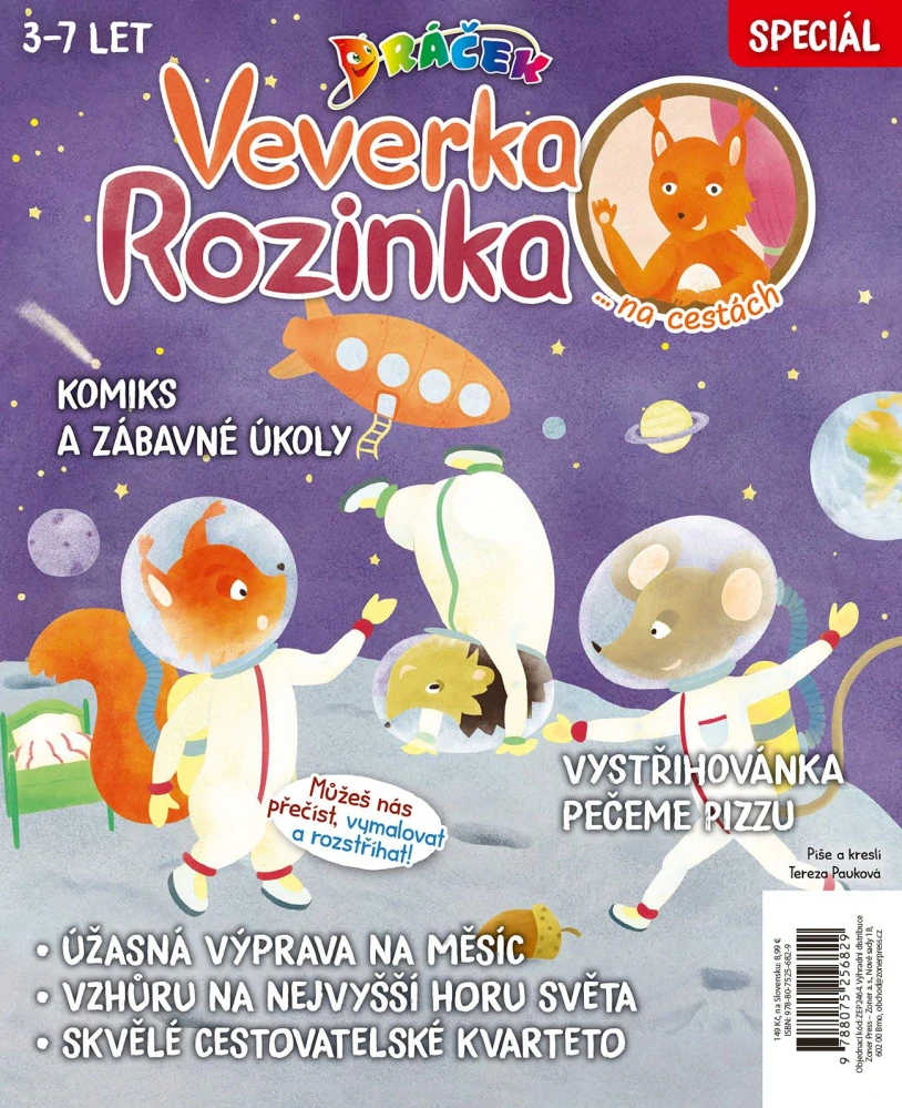 Veverka Rozinka 1+2+3