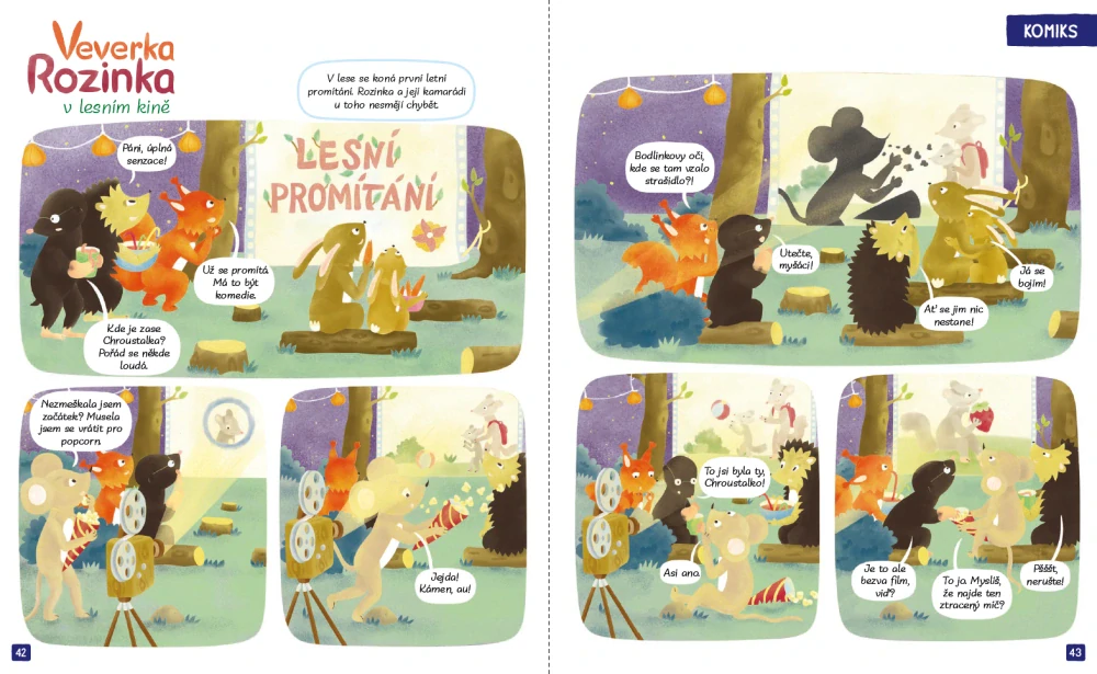 Veverka Rozinka - a její kamarádi (2)