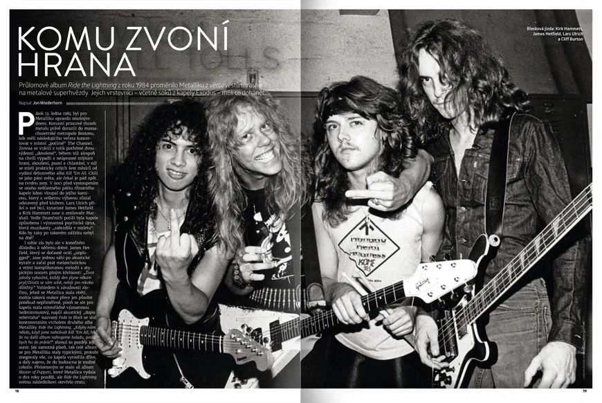 Komplet: Metallica (kniha + bookazine)