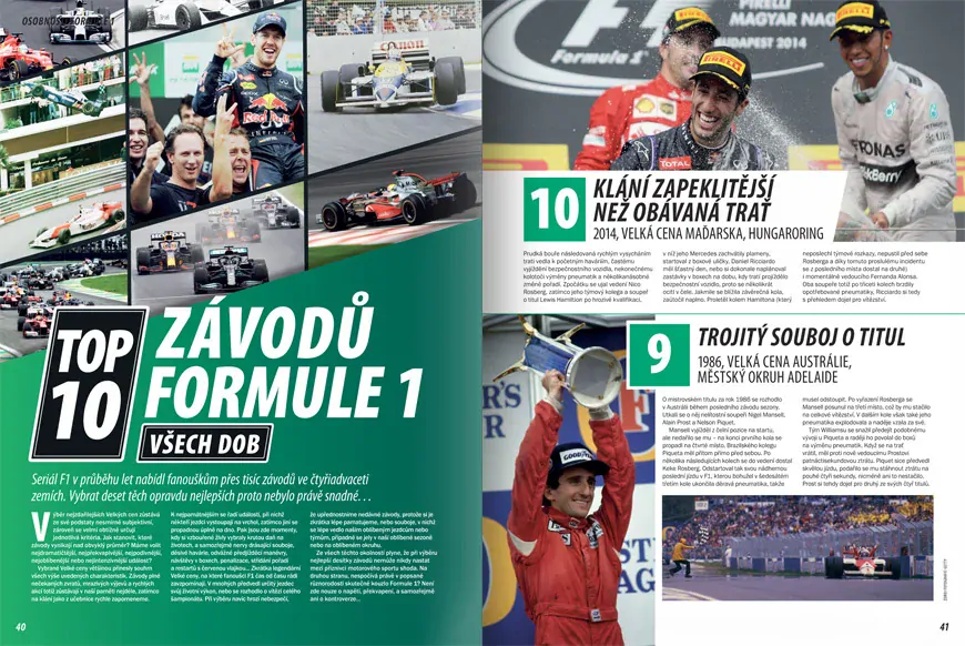 Legendy Formule 1 – Kompletní příběh