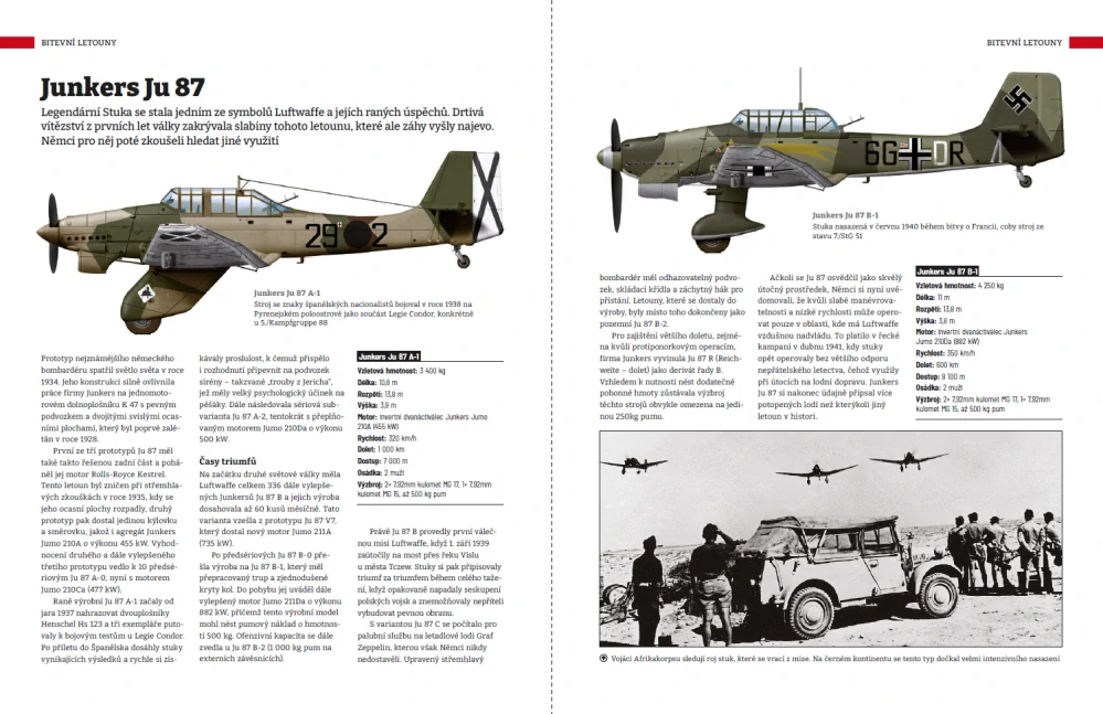Komplet: Americké bombardéry, Německé bobardéry, Americké tanky druhé světové války