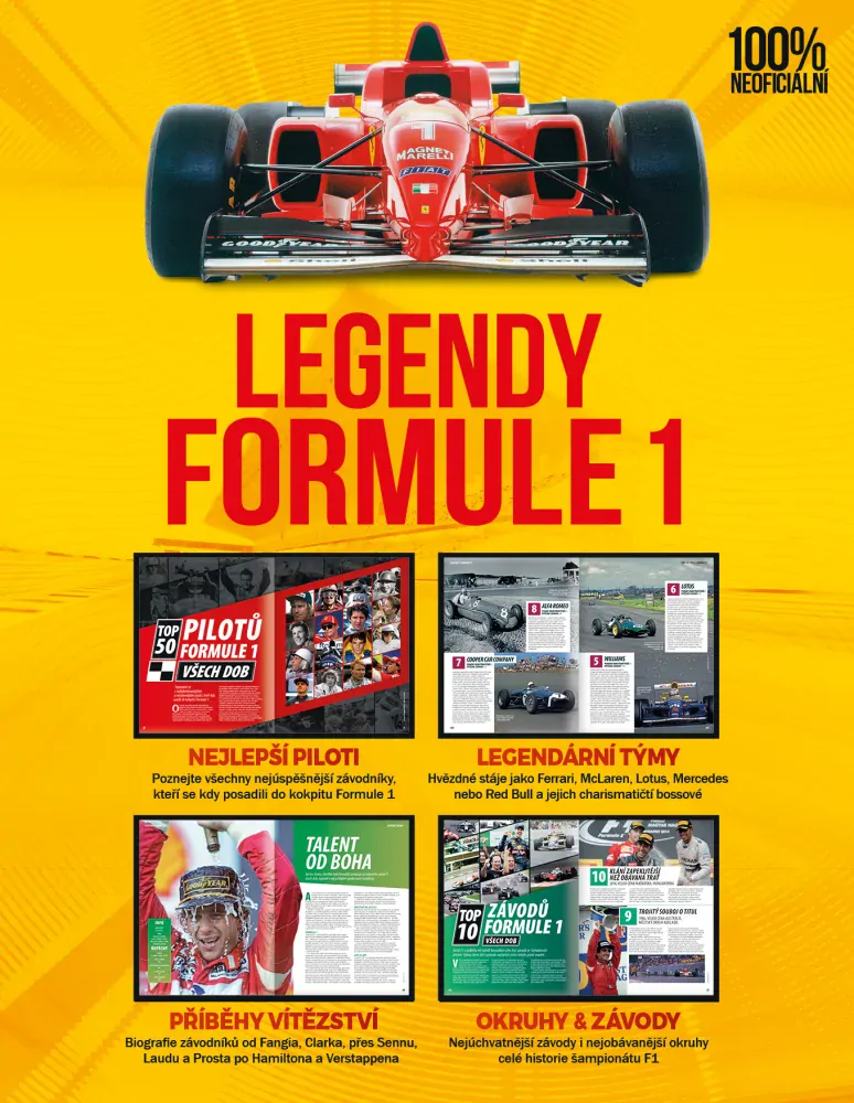 Legendy Formule 1 – Kompletní příběh