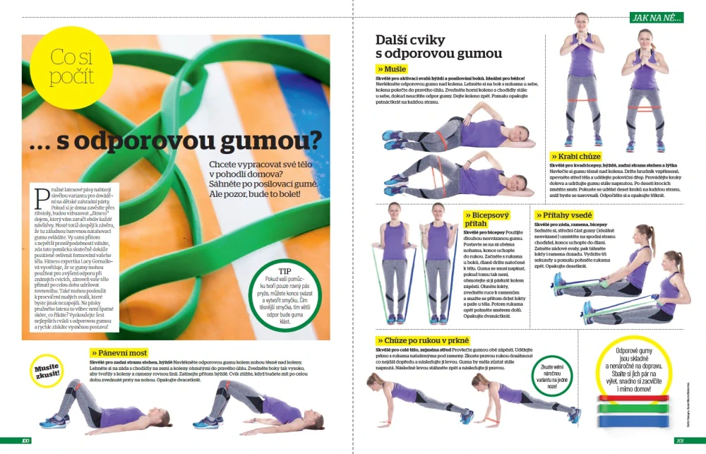Komplet: Anatomie cvičení a protahování + Cvičení pro každého