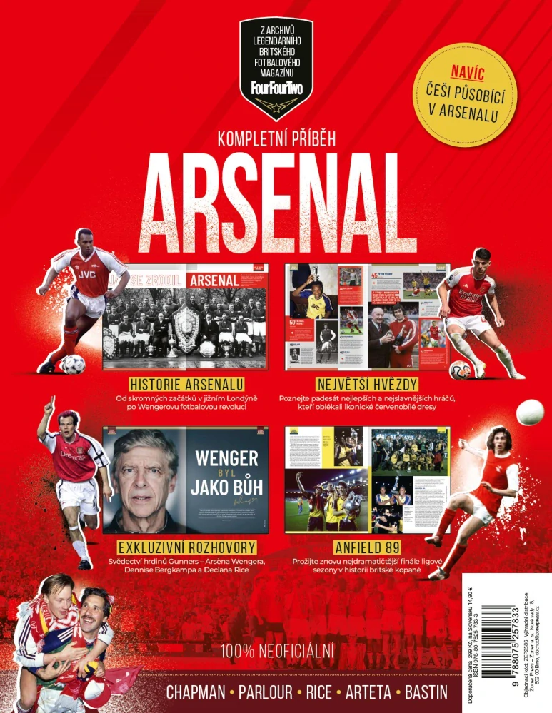 Arsenal + Liverpool FC + Manchester Utd.