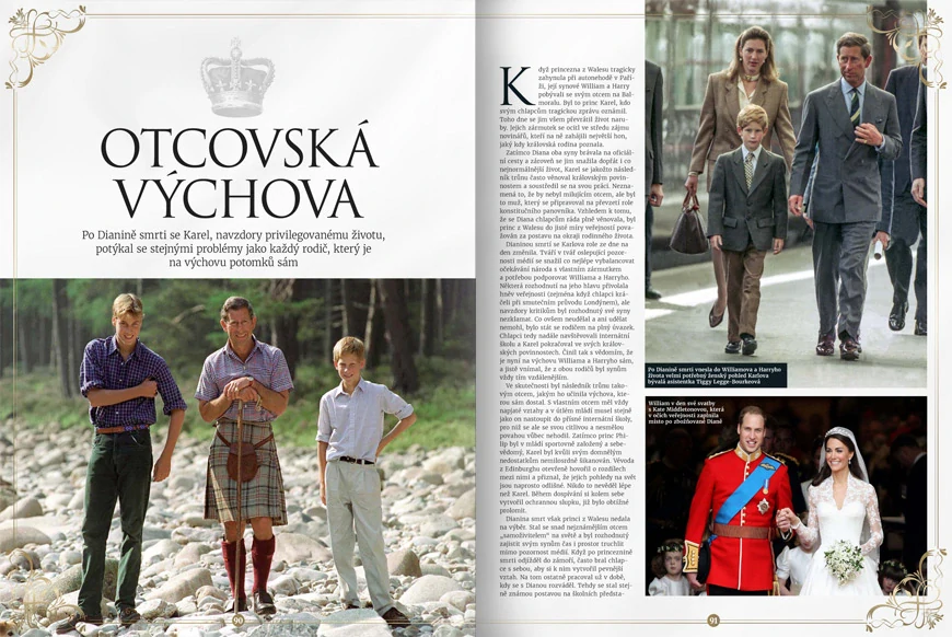 Komplet: Královna Alžběta II. (dárková kniha) + Král Karel III.