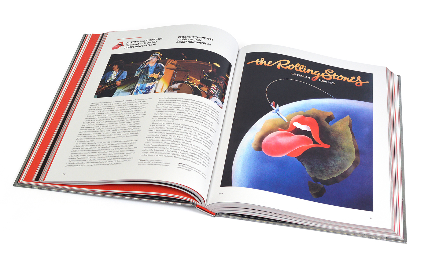 The Rolling Stones: On Tour (kniha + bookazine)