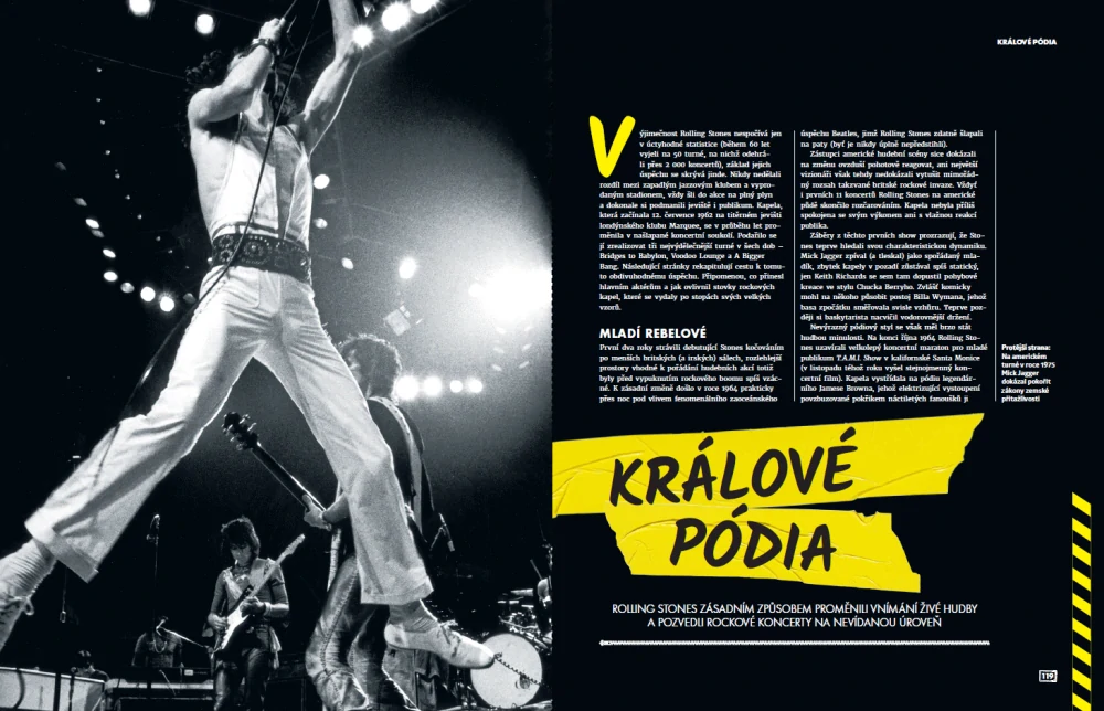 The Rolling Stones: On Tour (kniha + bookazine)