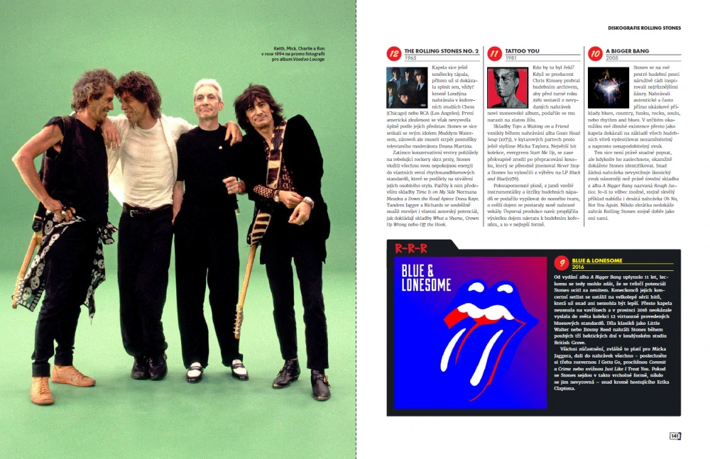 The Rolling Stones: On Tour (kniha + bookazine)