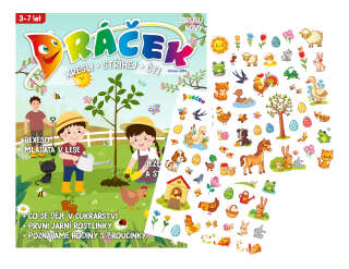 Dráček 3/2024 + samolepky