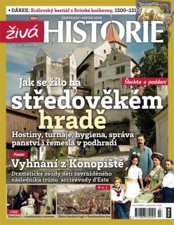 Živá historie 7-8/2019 - Jak se žilo na středověkém hradě