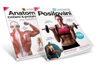 Komplet: Anatomie cvičení a protahování + Posilování pro každého