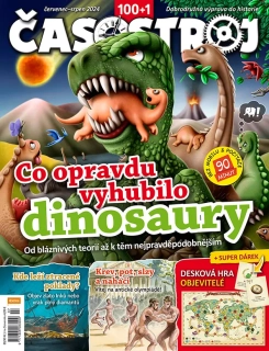 Časostroj 7-8/2024 - Co opravdu vyhubilo vyhubilo dinosaury