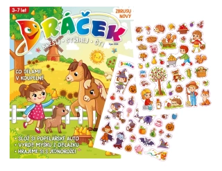 Dráček 10/2024 + samolepky