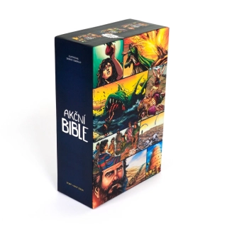 Dárkový box na 3 díly Akční Bible (samostatně)